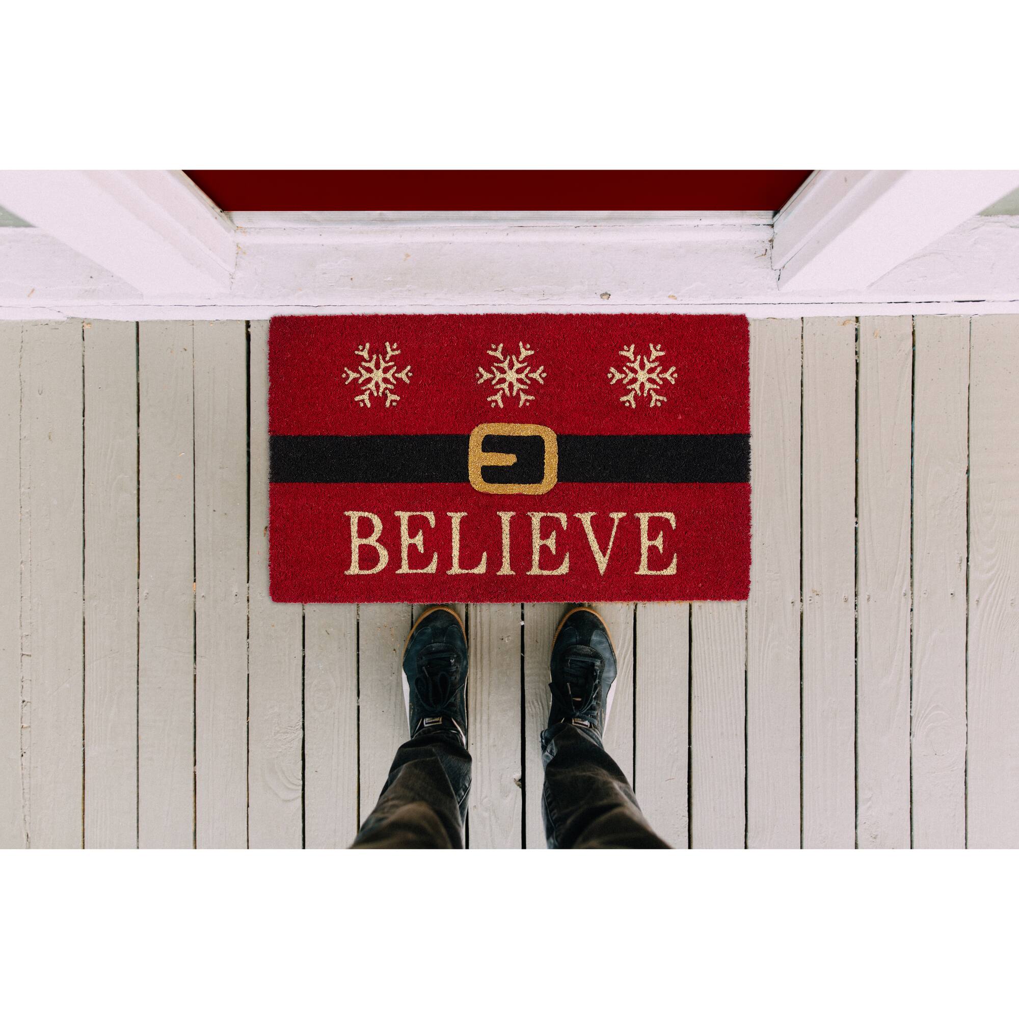 DII® Believe Santa Doormat